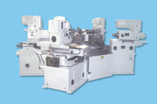 數(shu)控六工(gōng)位回轉(zhuan)工作台(tái)組合機(jī)床